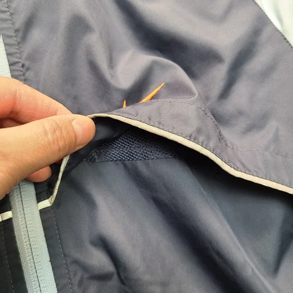 Nike 1/2 Zip Pullover Windbreaker Clima-Fit Jacket Womens LARGE Blue Golf Vented - Picture 14 of 15